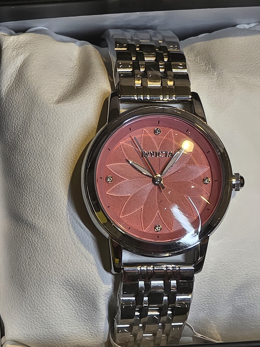 Invicta Wildflower Tigerlily Women's Watch - 34mm with Pink Floral Dial